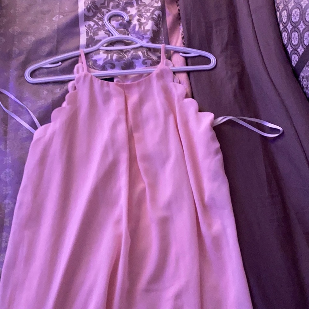 Baby pink dress